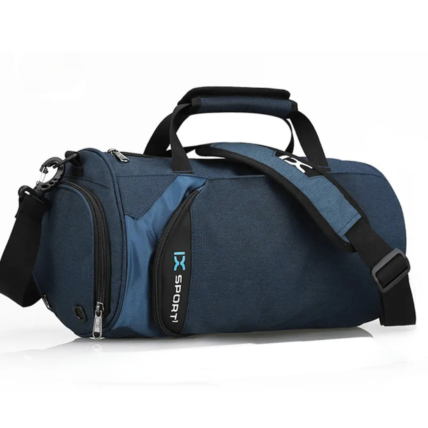 Voyager's Compact: Streamlined Travel Duffle with Shoe Compartment