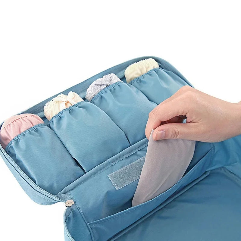 Travel Underwear and Bra Organizer Bag