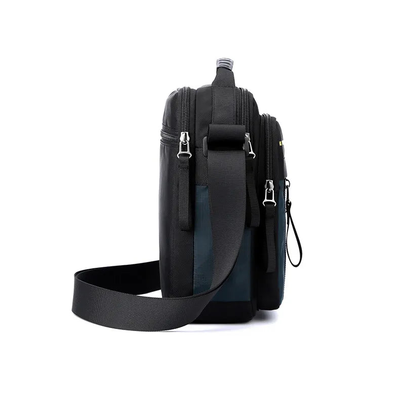 Tech-Savvy Oxford Messenger Bag