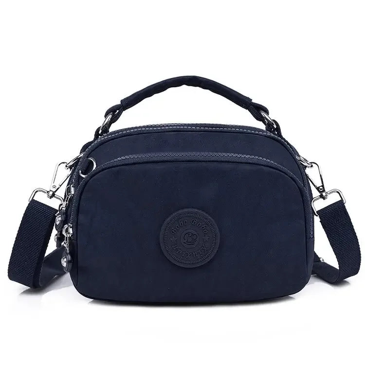 Chic Sky Blue Crossbody Bag – Elegant & Versatile Companion