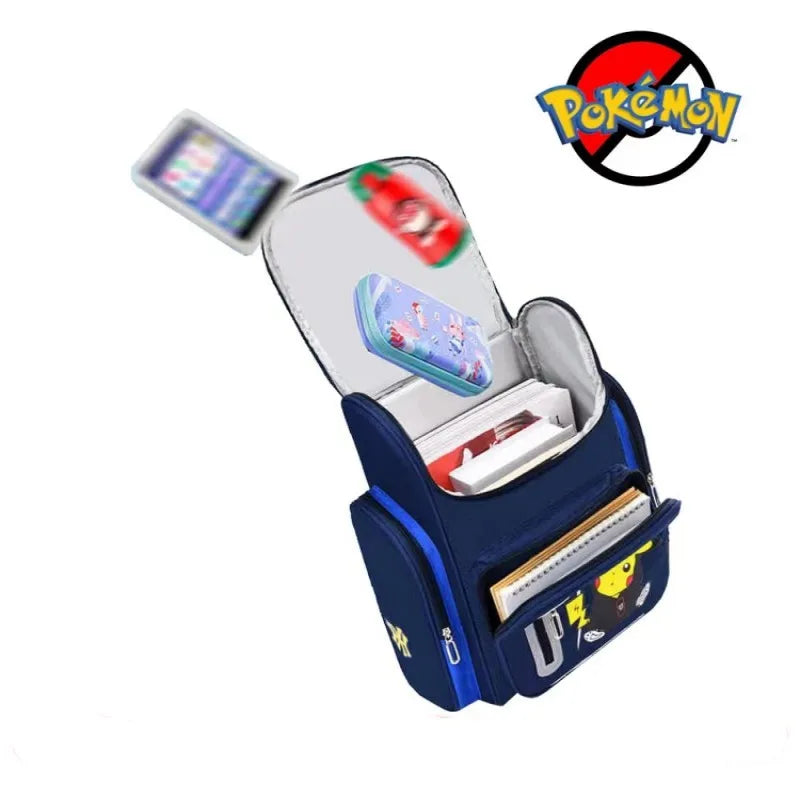 Electric-Themed Cartoon Character Backpack