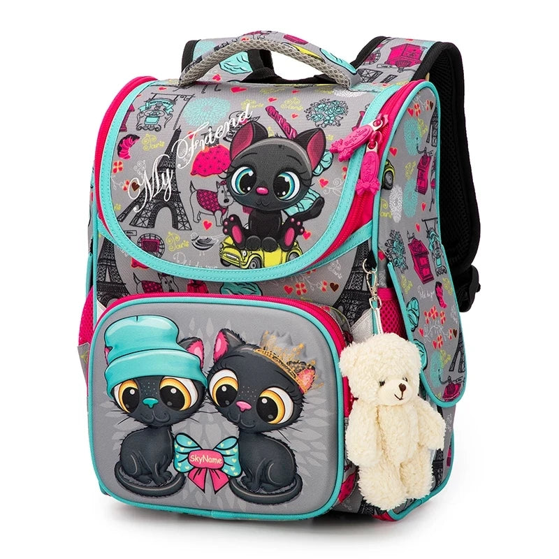 Enchanted Unicorn Orthopedic School Backpack