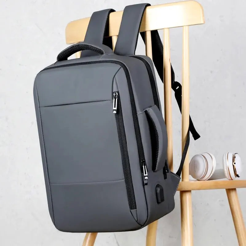 Tech-Savvy Commuter: Modern USB Charging Laptop Backpack