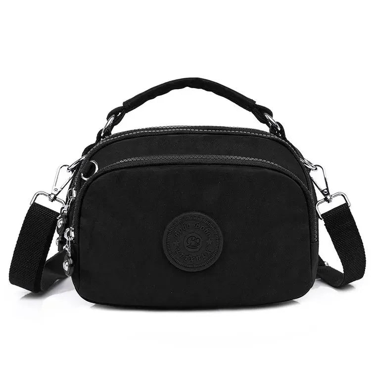 Chic Sky Blue Crossbody Bag – Elegant & Versatile Companion