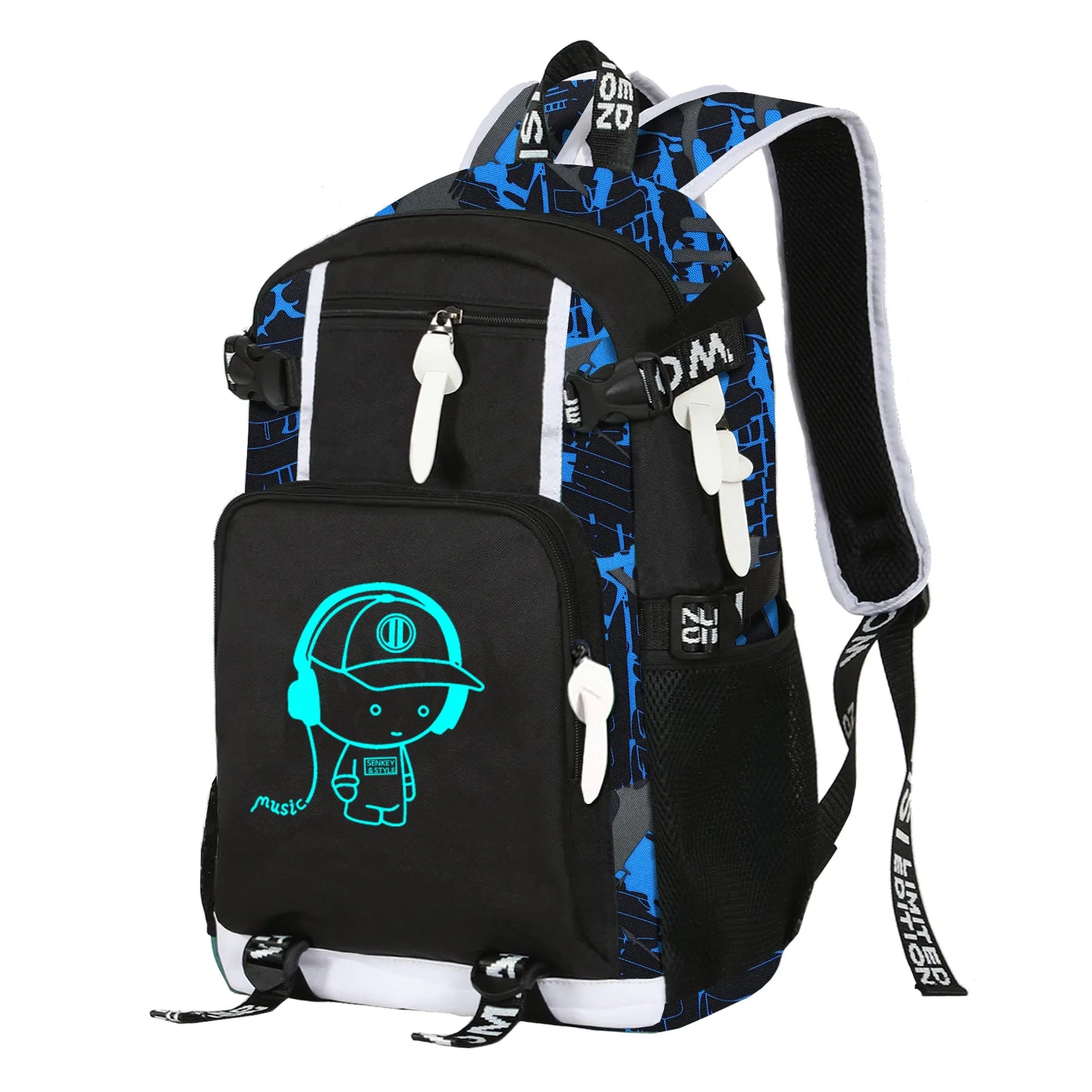 CyberGlow Backpack - Digital Dreams Edition