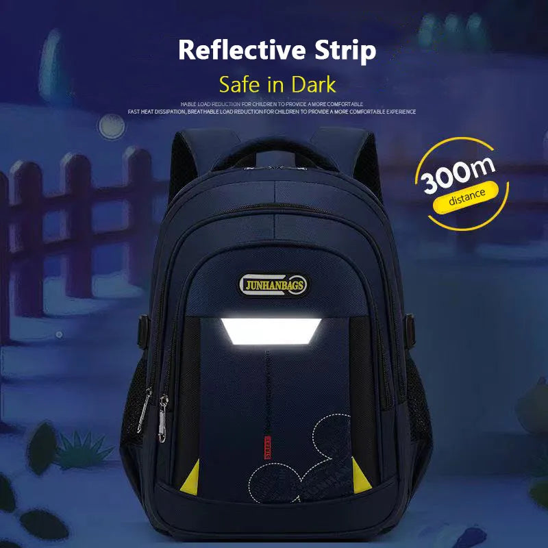 Classic Scholar Waterproof School Backpack