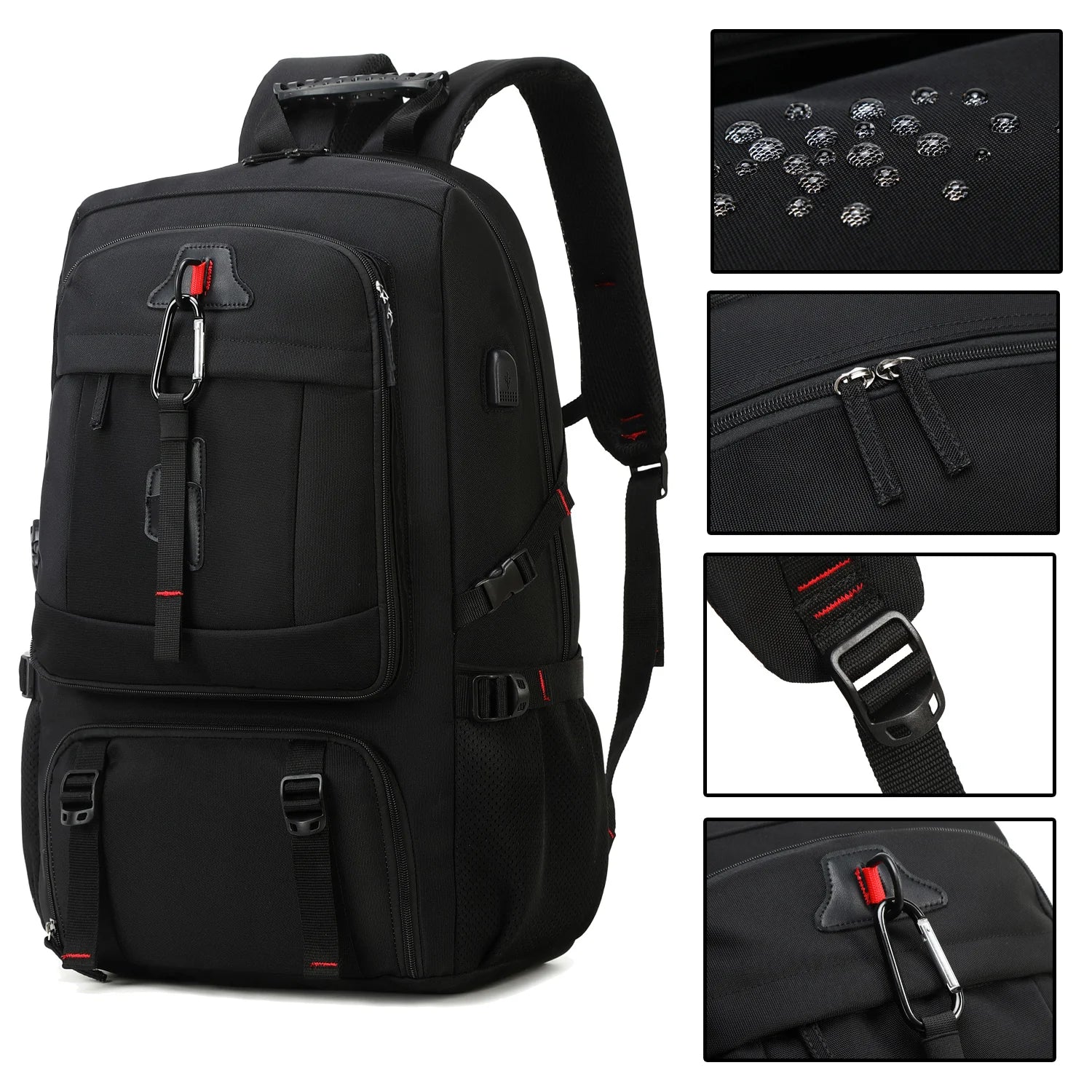 Multifunctional Hiking Backpack with Shoe Compartment