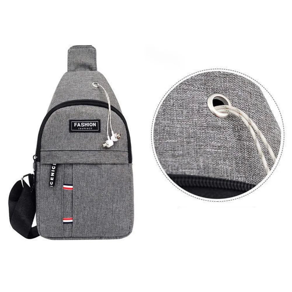 Korean-Style Casual Sports Water-Proof Chest Bag