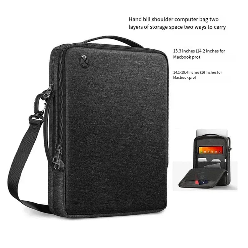 Waterproof Business Laptop Shoulder Bag