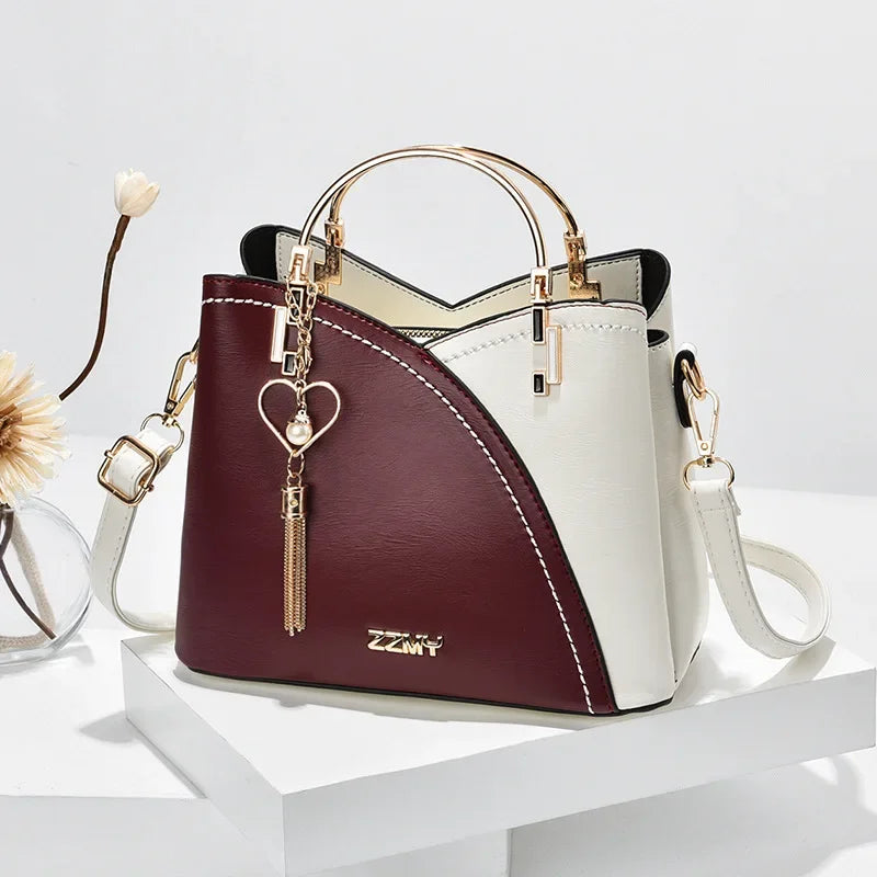Pastel Patchwork Tote: Stylish & Spacious Everyday Bag