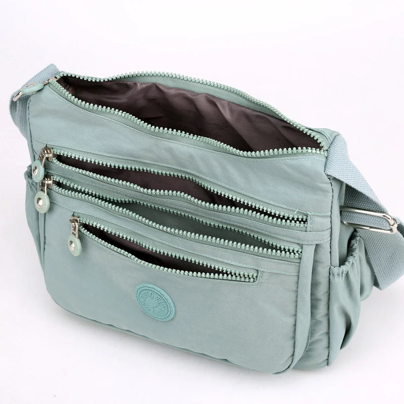 Contemporary Water-Resistant Crossbody Bag