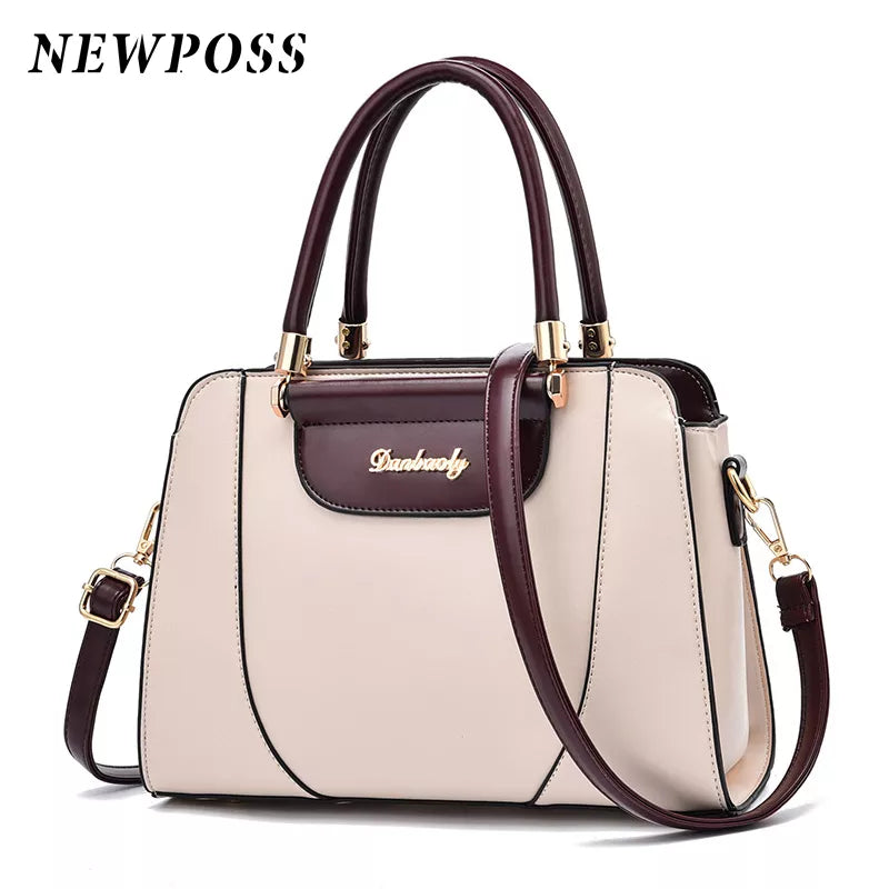 Sleek Designer Messenger Handbag