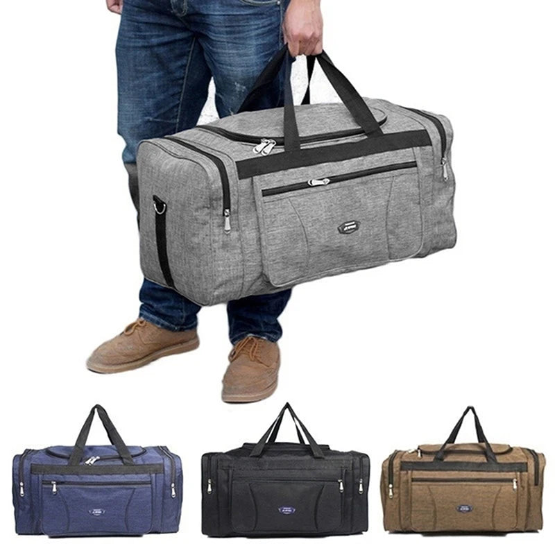 Executive Explorer: Sleek Waterproof Travel Duffle