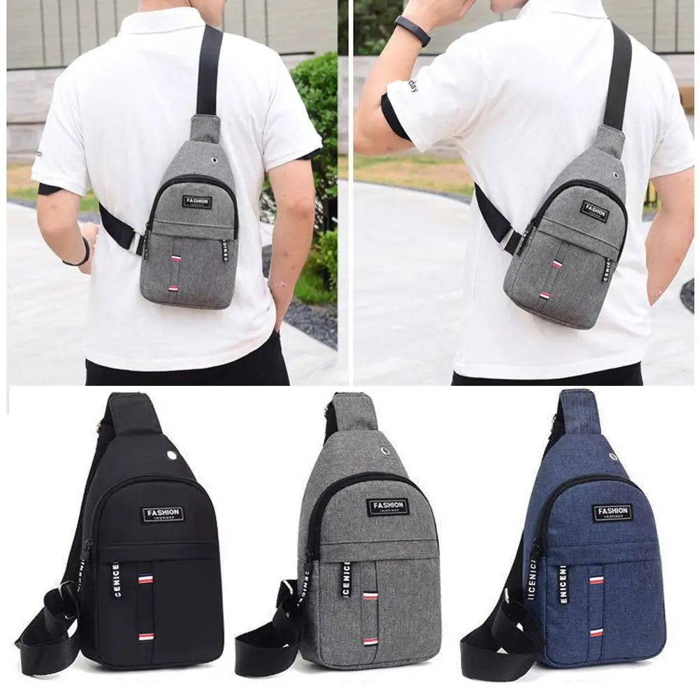 Korean-Style Casual Sports Water-Proof Chest Bag