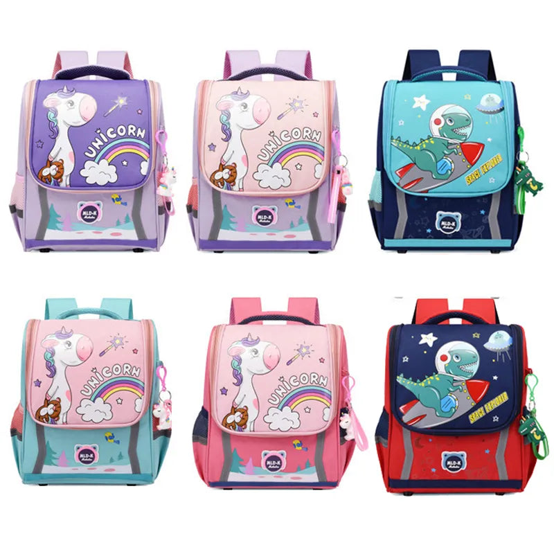Adventurous Space-Themed Backpack for Kids