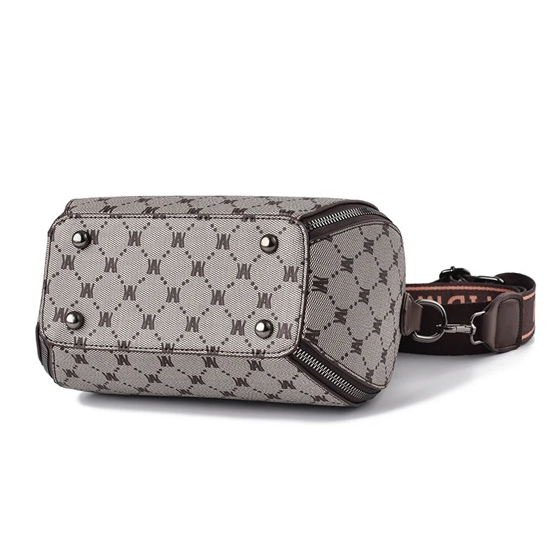 Elegant Monogram Shoulder Bag