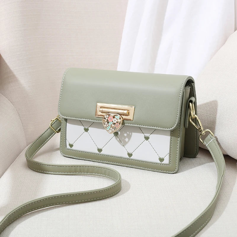 Geometric Elegance Shoulder Bag