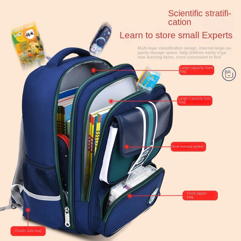 Reflective Orthopedic Children's School Backpack