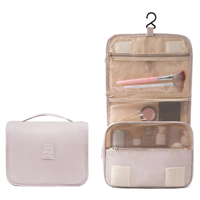 Versatile Foldable Toiletry and Cosmetic Travel Organizer
