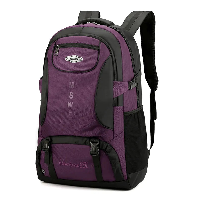 AdventureMax All-Terrain 65L Backpack - Waterproof, Multi-Pocket