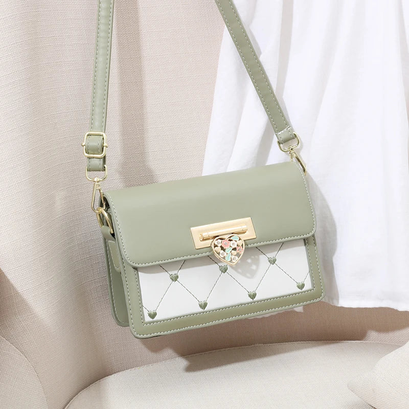 Geometric Elegance Shoulder Bag