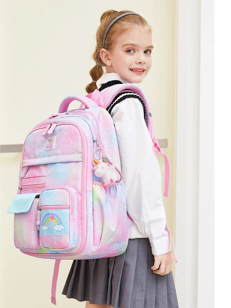 Galactic Sparkle Backpack Set with Accessories for Girls