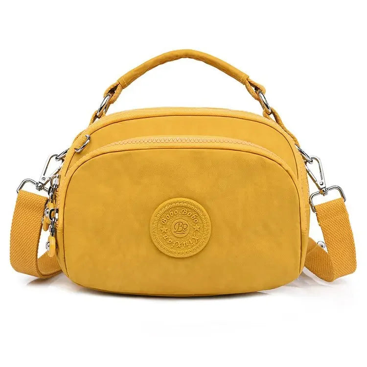 Chic Sky Blue Crossbody Bag – Elegant & Versatile Companion