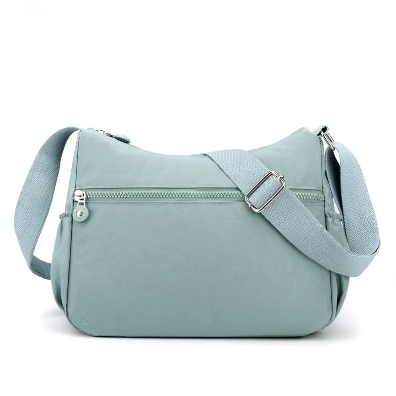 Contemporary Water-Resistant Crossbody Bag