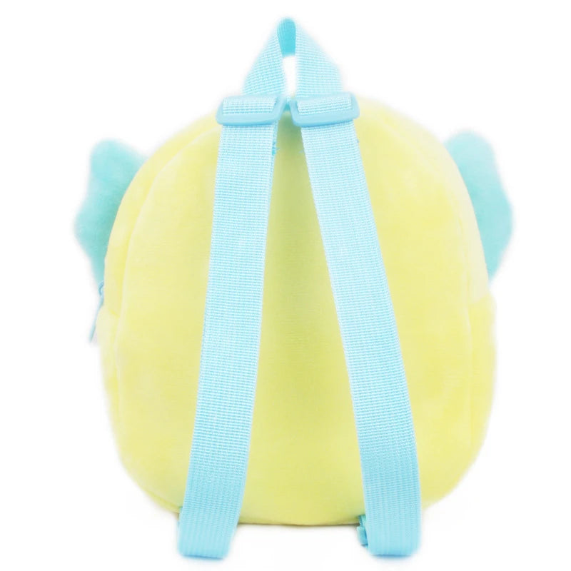 Whimsical Critter Plush Backpacks for Kids