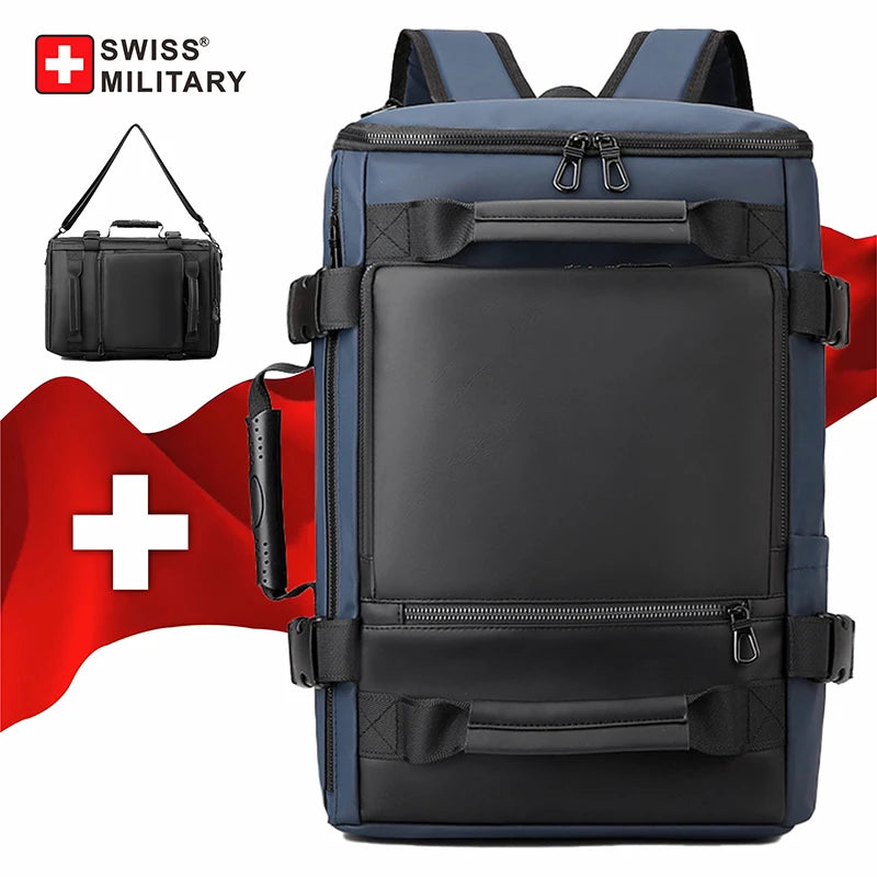 3-in-1 Convertible Backpack – Travel, Handbag, Messenger