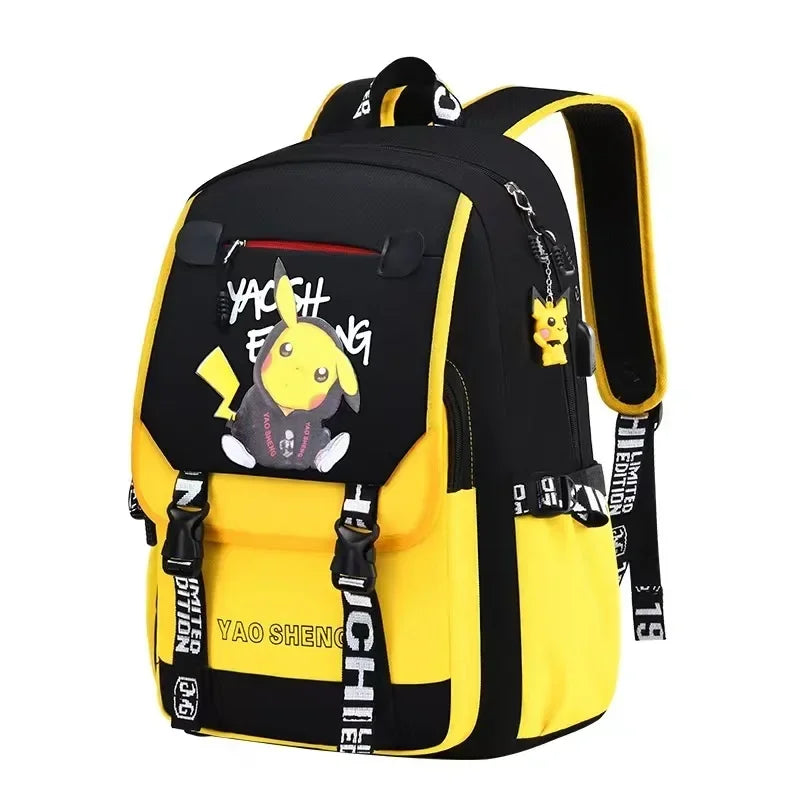 Dynamic Duo Cartoon Character School Backpack