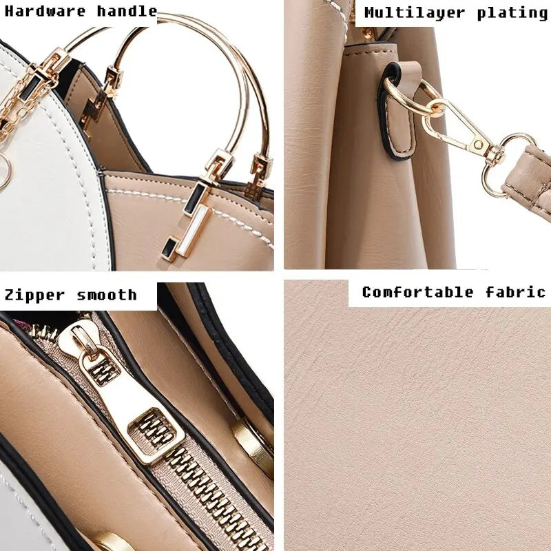 Pastel Patchwork Tote: Stylish & Spacious Everyday Bag