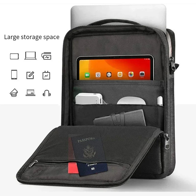 Waterproof Business Laptop Shoulder Bag