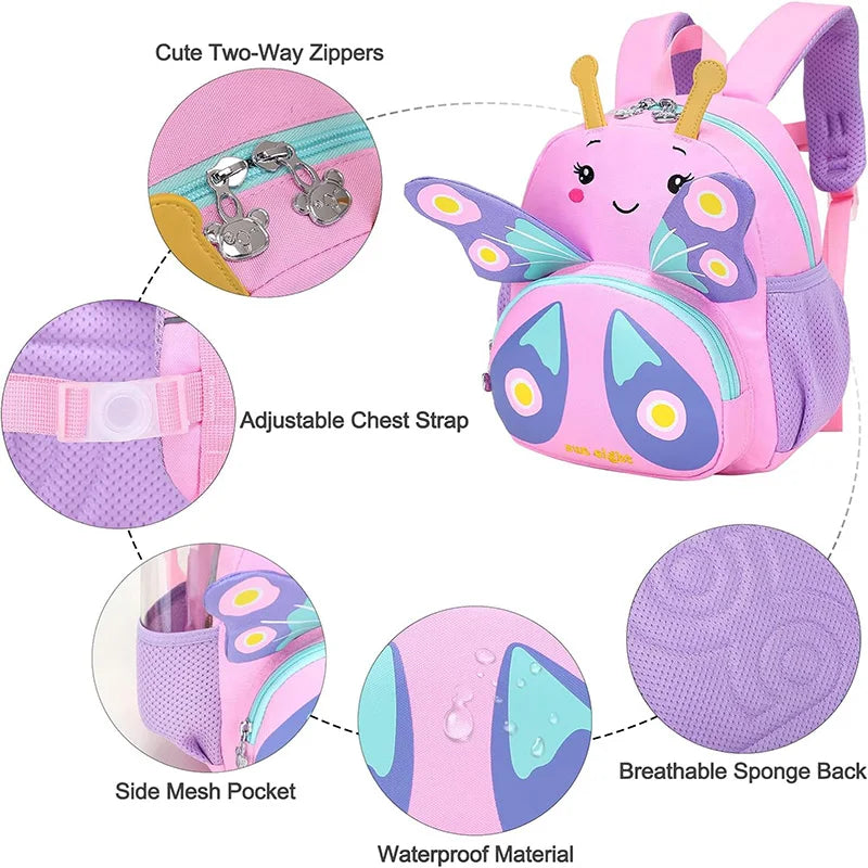 Fluttery Fun Butterfly Backpack for Kids