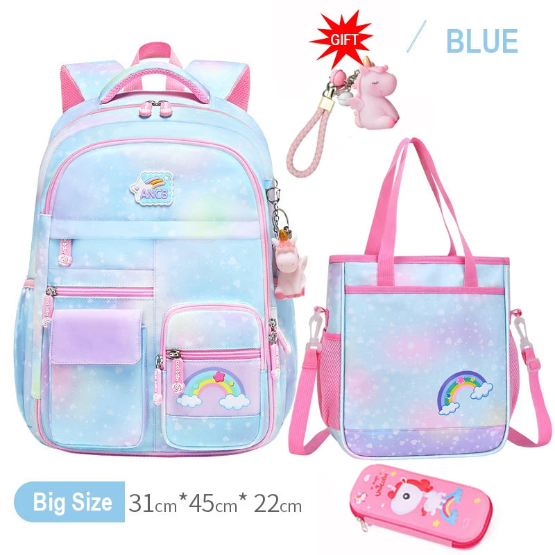 Galactic Sparkle Backpack Set with Accessories for Girls