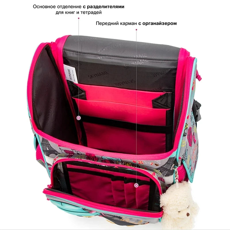 Enchanted Unicorn Orthopedic School Backpack