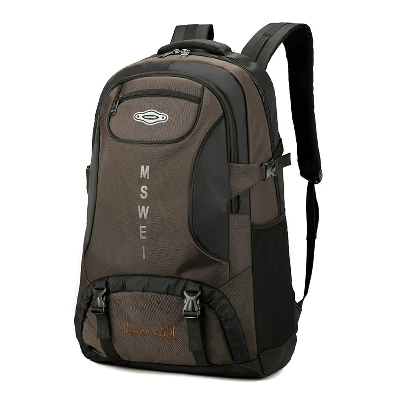 AdventureMax All-Terrain 65L Backpack - Waterproof, Multi-Pocket