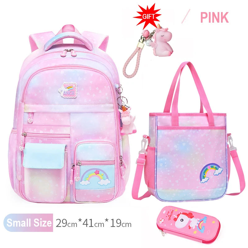 Galactic Sparkle Backpack Set with Accessories for Girls