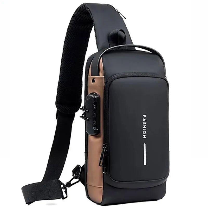 Anti-theft USB Charging Crossbody Bag