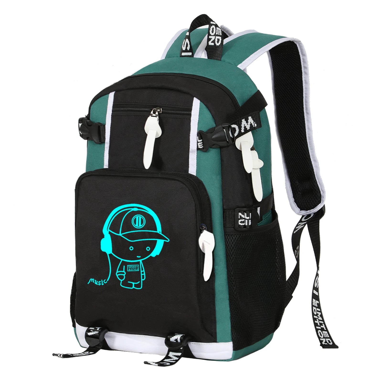 CyberGlow Backpack - Digital Dreams Edition