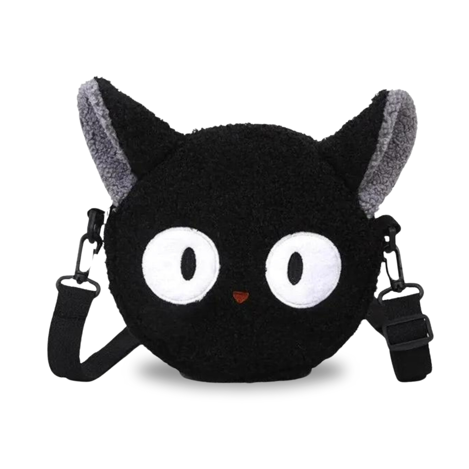 Charming Kawaii Cat Plush Crossbody Bag