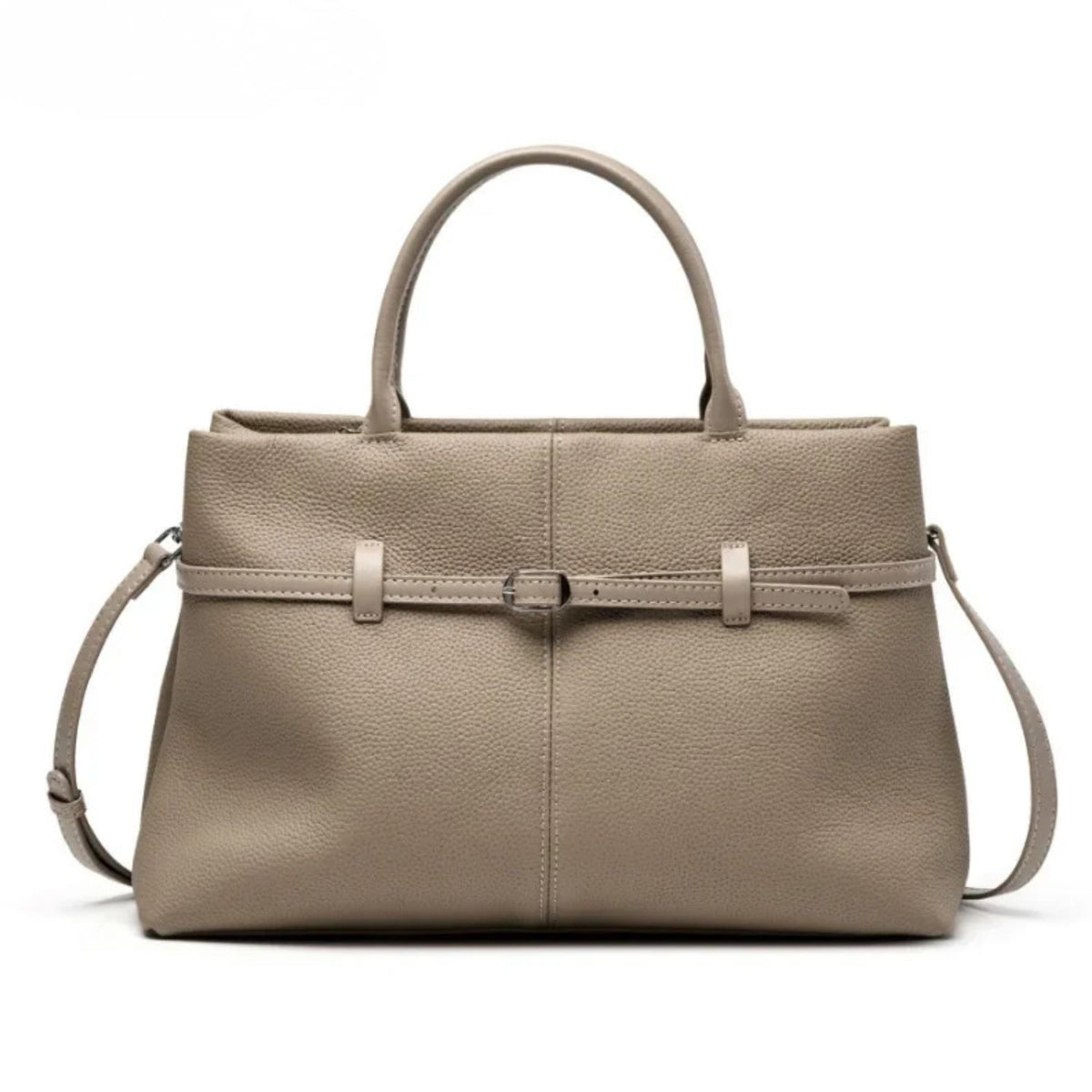 Lorelai Luxe Tote – Structured Leather Handbag