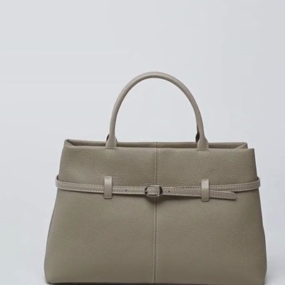 lorelai leather tote bag
