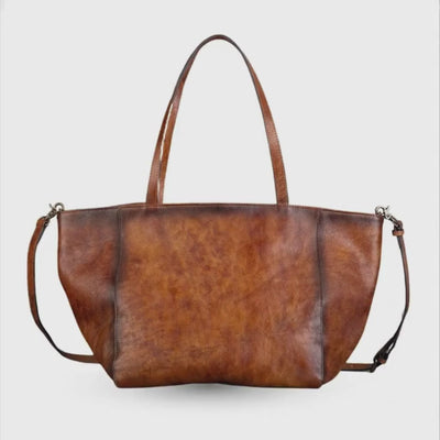 video brown tote