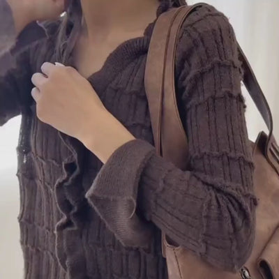 brown vintage handbag video