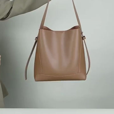 sarah leather shoulder bag