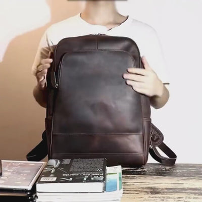 Durant Leather Backpack