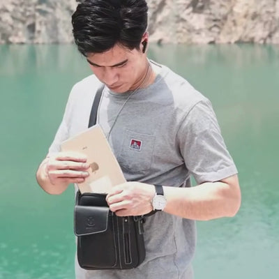 men bag video