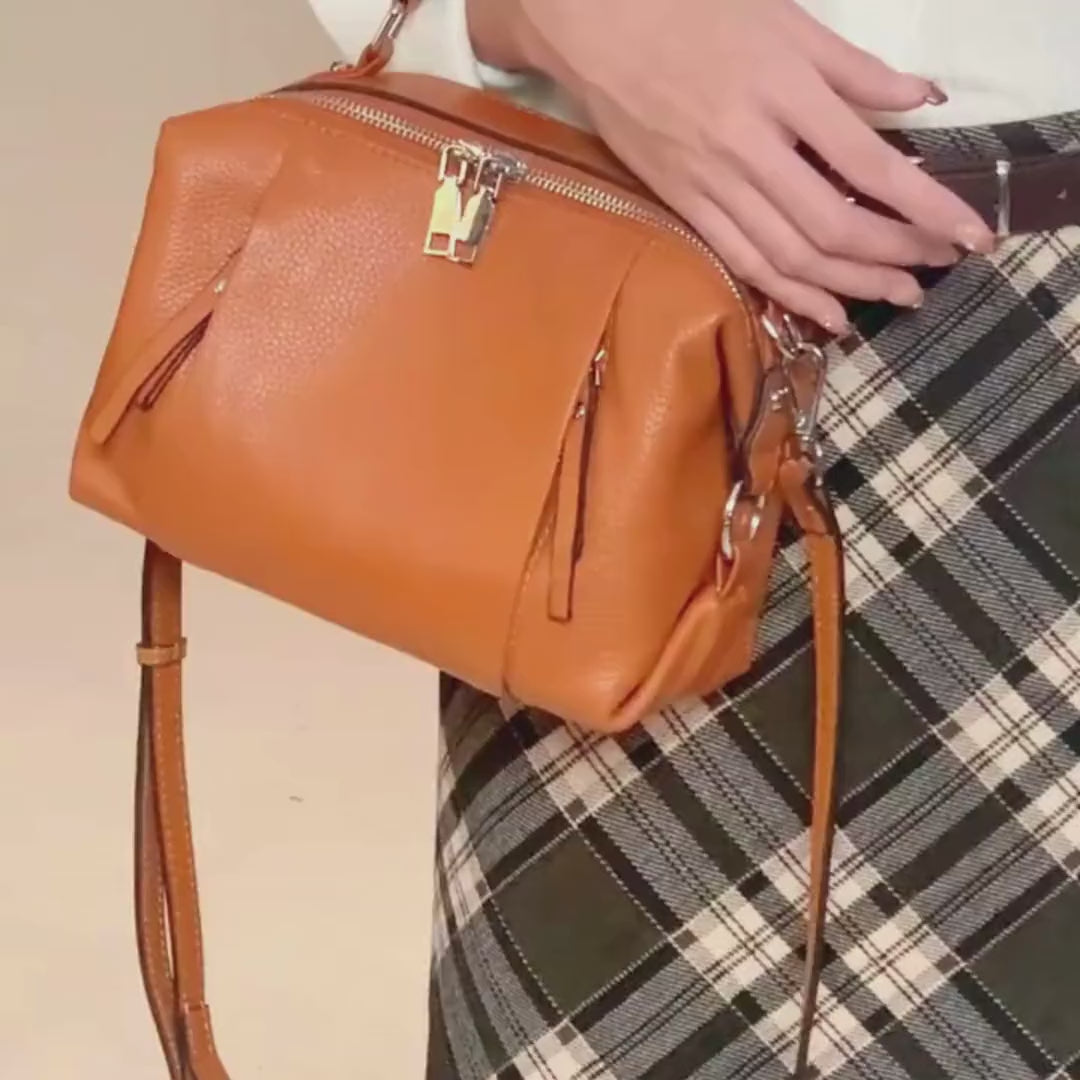 stella leather crossbody bag